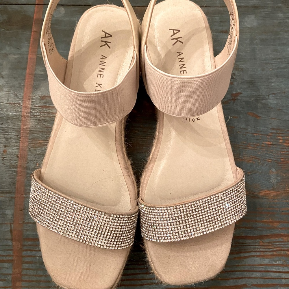 Rhinestones Espadrilles Sandals